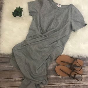 Lularoe grey dress